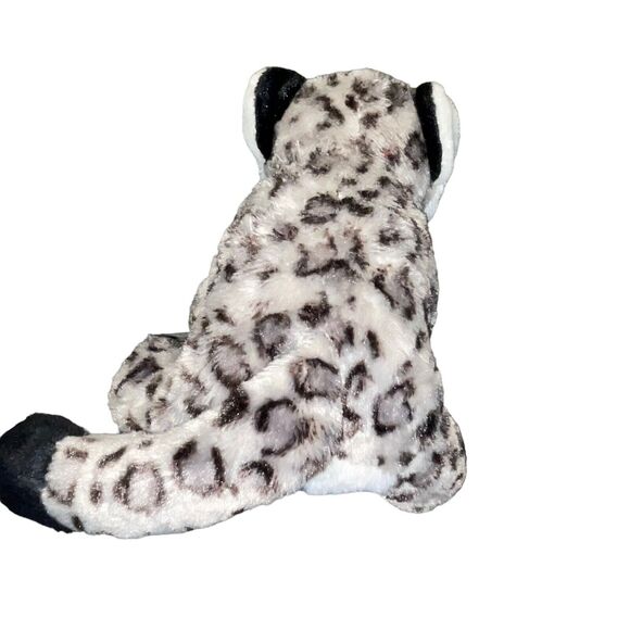 Wild Republic Plush Leopard Cub Snow Stuffed Animal Cuddlekin Nursery Shower 13” - Picture 7 of 10